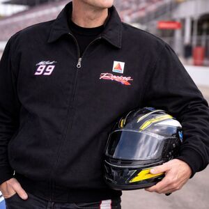 Vintage Jeff Burton #99 Citgo Racing Jacket Nemesis Sportswear XL Nascar Black